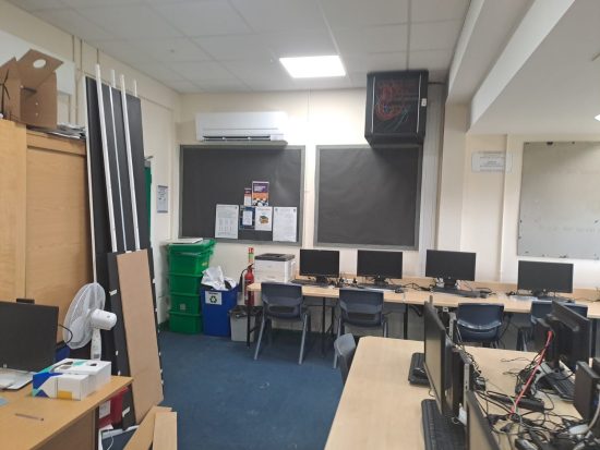 7kW Mitsubishi Electric Wall Mounted Split for a local school