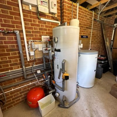 Example servicing a Ground Source Heat Pump
