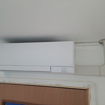 New wall mounted air conditioning installation for a local vets