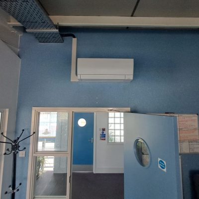 Mitsubishi Electric Wall Mount Split for a local vets