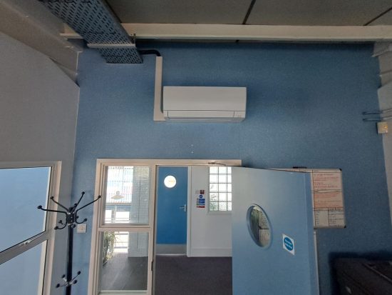 Mitsubishi Electric Wall Mount Split for a local vets