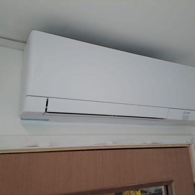 New wall mounted air conditioning installation for a local vets