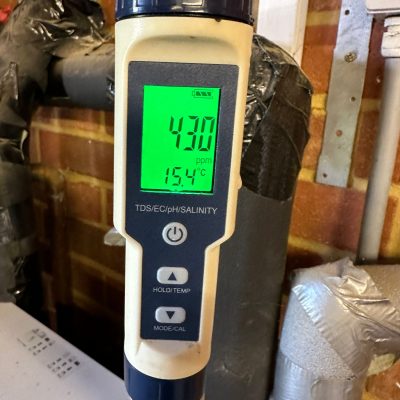 Example servicing a Ground Source Heat Pump