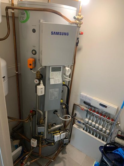 Example of Air Source Heat Pump Servicing