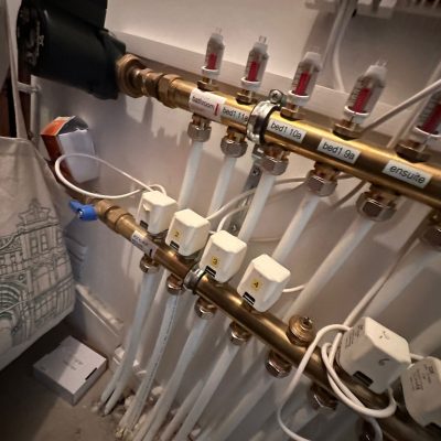 We can also take care of underfloor heating systems