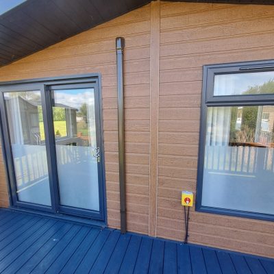 4.2kW Fujitsu Eco Series wall mounted split for a lodge, can be used for heating and cooling